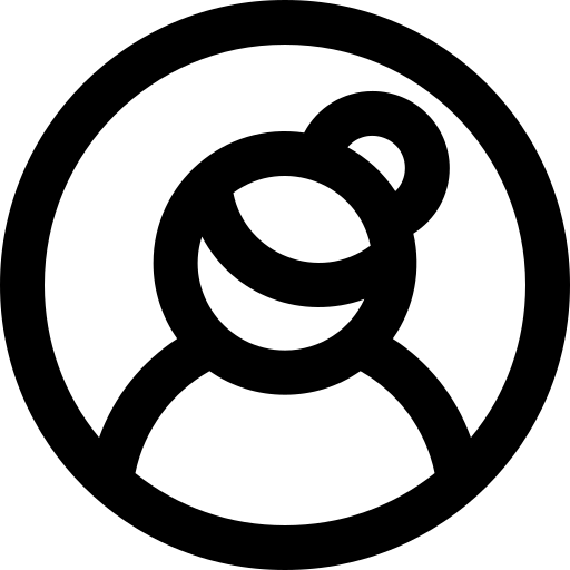 Ikonka logopédie, zobrazuje človeka a poukazuje na jeho jazyk.